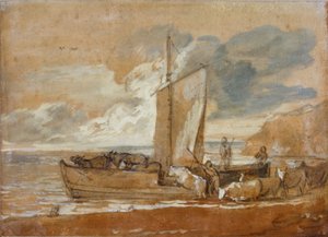 Een veerboot voor vee, 1784-1788