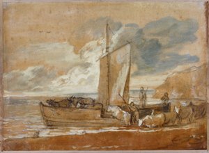 Een veerboot voor vee, 1784-1788