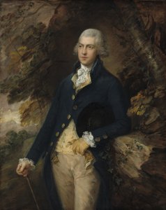 Francis Bassett, Lord de Dunstanville, ca. 1786 door Thomas Gainsborough