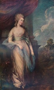 Georgiana, Hertogin van Devonshire, 1783, 1911 door Thomas Gainsborough