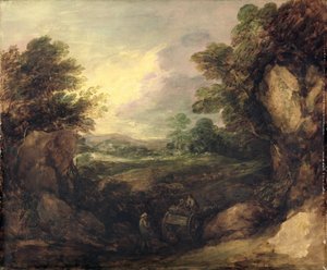 Landschap met figuren