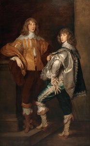 Lords John en Bernard Stuart door Thomas Gainsborough