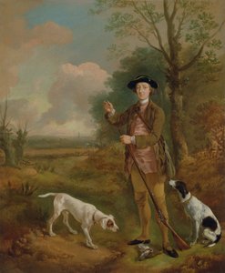 Majoor John Dade (1726-1811) van Tannington, Suffolk, ca. 1755