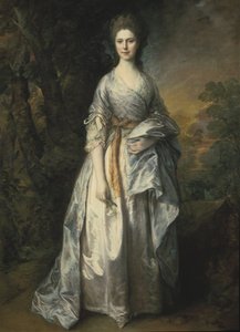 Lady Maria Eardley van Spalding (1743-1794) door Thomas Gainsborough