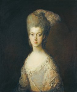 Mevrouw Paul Cobb Methuen, ca. 1776 door Thomas Gainsborough