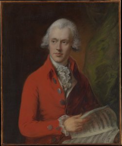 Portret van Charles Rousseau Burney (1747–1819) door Thomas Gainsborough