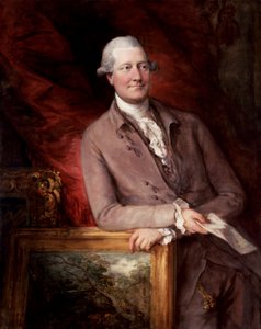 Portret van James Christie (1730-1803) door Thomas Gainsborough