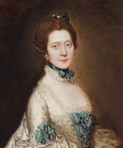 Portret van Lady Anne Furye, geboren Greenly door Thomas Gainsborough