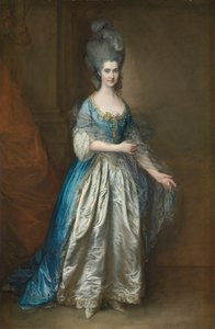 Portret van mevrouw William Villebois