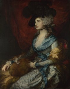 Portret van Sarah Siddons door Thomas Gainsborough