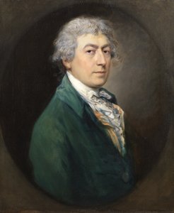 Portret van Thomas Gainsborough, 1774-88 door Thomas Gainsborough