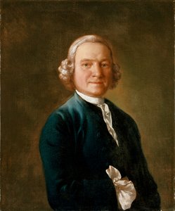 Portret van een onbekende man, midden 18e eeuw door Thomas Gainsborough