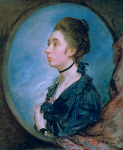 De dochter van de kunstenaar Margaret, ca. 1772 door Thomas Gainsborough