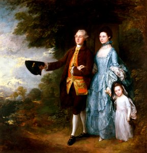 De familie Byam door Thomas Gainsborough
