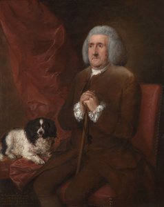 William Lowndes, Auditor van het Hof van Exchequer van Zijne Majesteit door Thomas Gainsborough