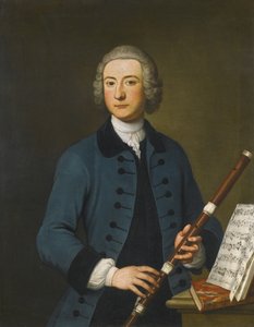 Portret van Lewis Christian Austin Granom, 1743