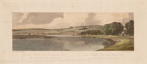 Een Selectie van Twintig van de Meest Schilderachtige Uitzichten in Parijs: Uitzicht op Belle Vue & Pont de Sève genomen vanaf het Terras nabij Pont de St. Cloud