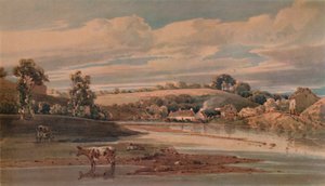 Beddgelert, 1800, 1935 door Thomas Girtin