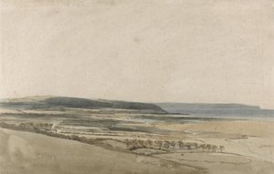 Monding van de rivier Taw, Devon, c.1801 door Thomas Girtin