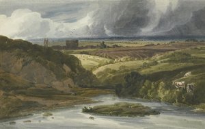 Lydford Castle, 1800 door Thomas Girtin