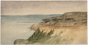 Lyme Regis, Dorset, c.1797 door Thomas Girtin