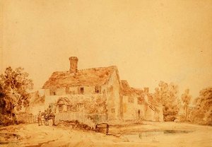 Pinkneys Farm, Redwinter, Essex door Thomas Girtin
