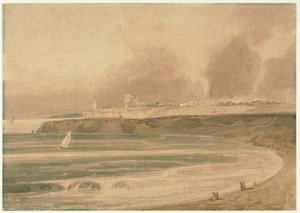 Tynemouth, Northumberland door Thomas Girtin