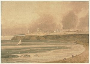 Tynemouth, Northumberland door Thomas Girtin