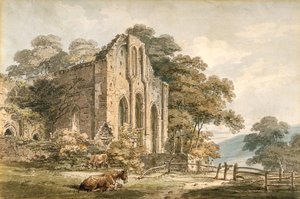 Valle Crucis Abbey, Denbighshire, Noord-Wales