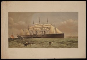 Stoomschip Great Eastern door Thomas Goldsworth Dutton