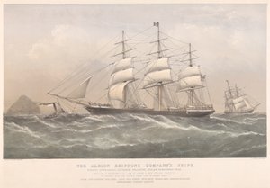 De schepen van de Albion Shipping Company door Thomas Goldsworth Dutton