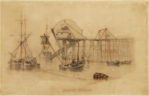 Druppels bij Wallsend door Thomas H. Hair