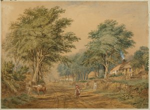 Etal, Northumberland door Thomas H. Hair