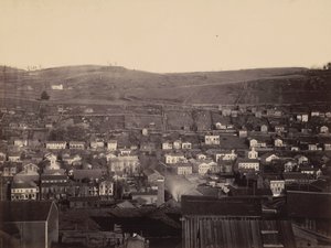 Honesdale, Sectie 4, Del.  Hudson Canal Co, ca. 1863-1865 (foto) door Thomas H. Johnson