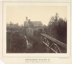 Hellend Vlak F, Delaware en Hudson Kanaal Co. door Thomas H. Johnson