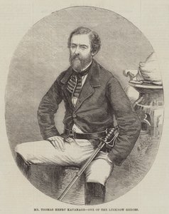 Mr. Thomas Henry Kavanagh, een van de helden van Lucknow door Thomas Harrington Wilson