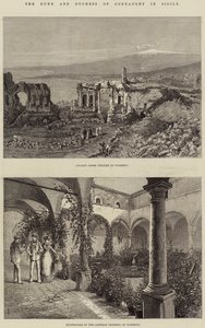 De hertog en hertogin van Connaught in Sicilië