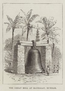 De Grote Bel in Mandalay, Birma