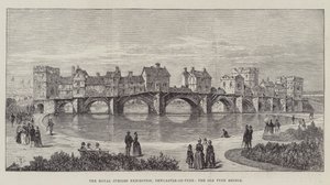 De Koninklijke Jubileumtentoonstelling, Newcastle-on-Tyne, de Oude Tyne Brug