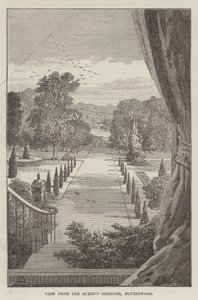 Uitzicht vanuit de slaapkamer van de koningin, Blythswood