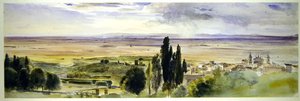 Frascati vanaf de Villa Aldobrandini