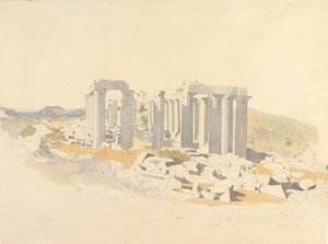 De Tempel van Apollo bij Bassae, 1843