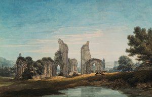 Glastonbury Abbey, 1795