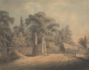 De Bayswater Tolpoort door Thomas Hearne