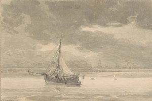 De Theems vanaf de Ship Inn, Greenwich