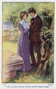 Illustratie voor Goede Vrouwen door Louisa M Alcott (kleurenlitho) door Thomas Heath Robinson