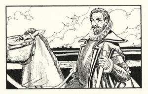 Willem de Zwijger, Held van Holland (litho) door Thomas Heath Robinson