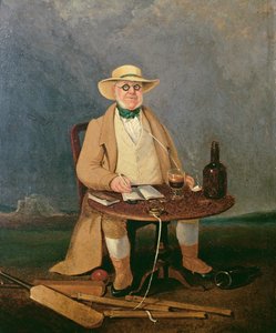 De scorer (William Davies van Brighton) 1842 door Thomas Henwood