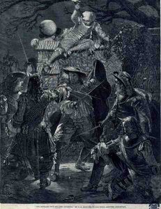 De aanval op Sir John Coventry (d.1682), 21 december 1670