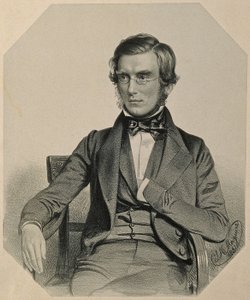 Portret van Sir Joseph Dalton Hooker, 1851 door Thomas Herbert Maguire